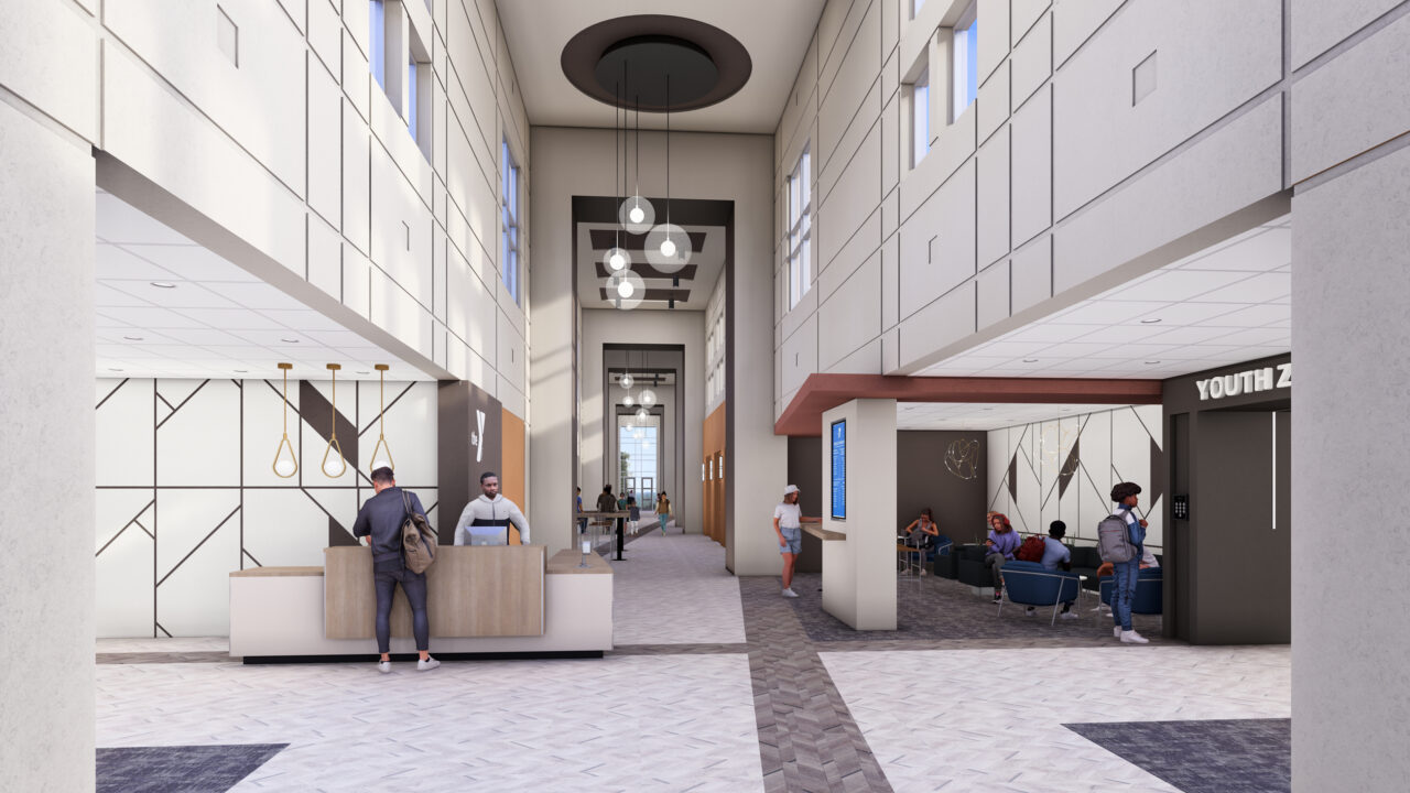 Keith YMCA Lobby Renovation | Ragona Architecture & Design